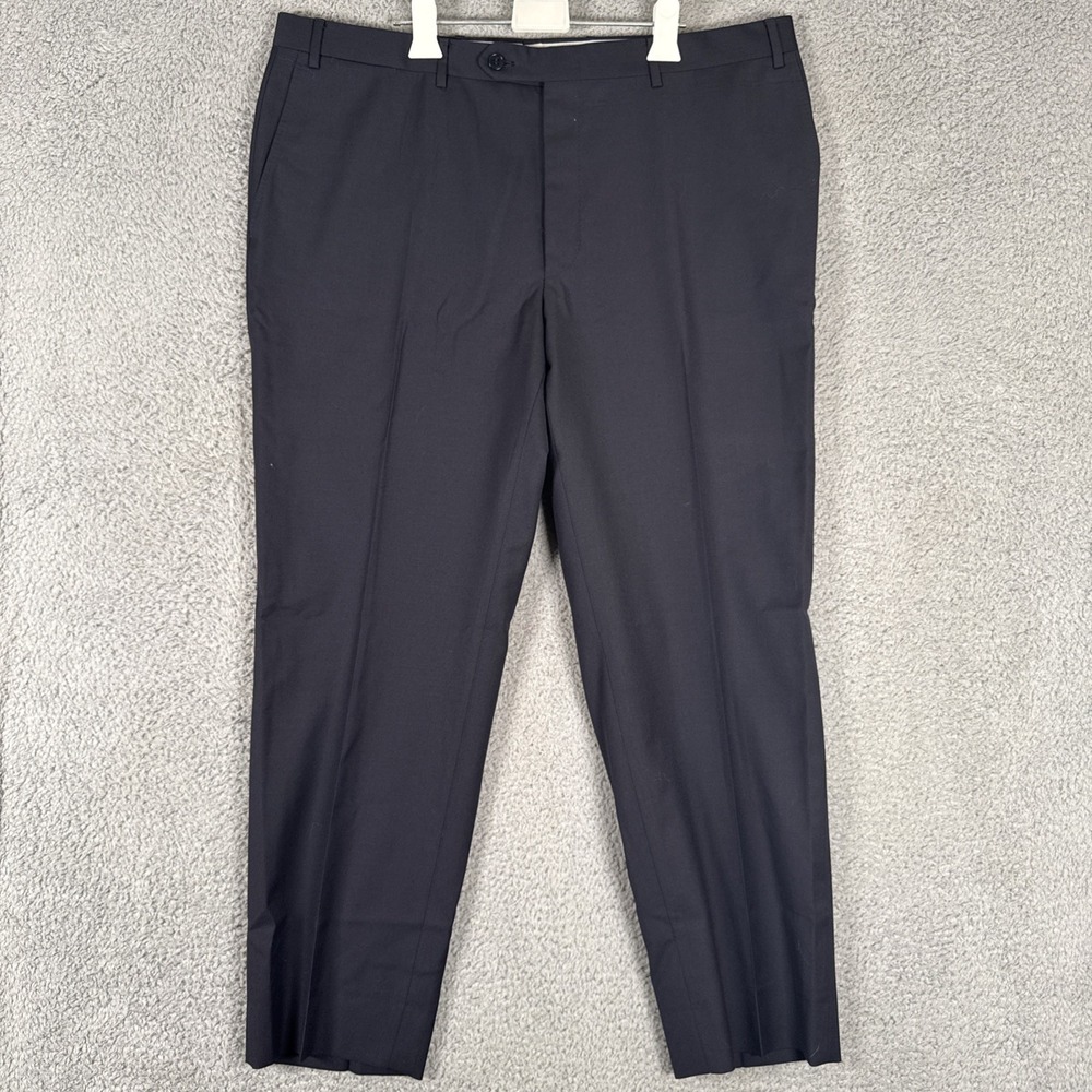 Canali Dress Pants Men's 38x29 Black Wool